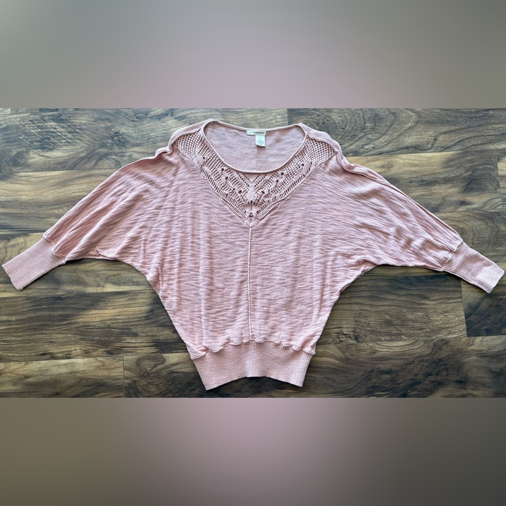 DKNY Blush V-Neck Women's Sweater
